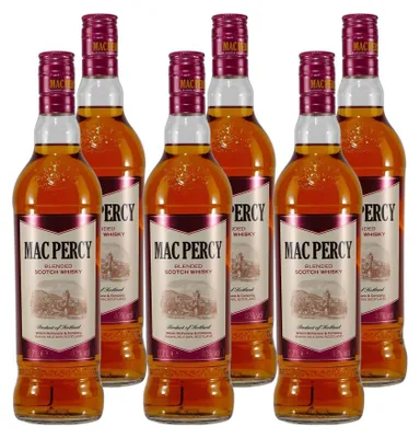 Produktbild von Mac Percy Blended Scotch Whisky (6 x 0,7L)