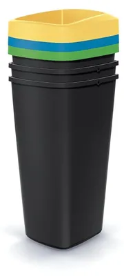 Obrázok produktu pre Odpadkový koš COMPACTA Q DROP SET, 3x25l
