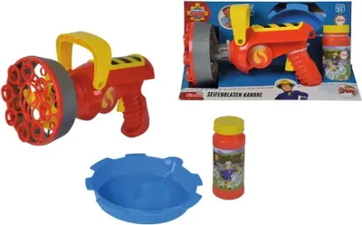 Immagine prodotto di Simba Pompiere Sam cannone a bolle di sapone