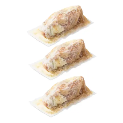 Produktbild von LANDPERLE CONFIT-ENTE Cuisses-De-Canard-Confites 3x ca. 700g vorgegarte Entenkeulen Entenunterschenkel - konfiert im eigenen Fett und Saft - Entenfleisch verzehrfertig - ohne Zusatzstoffe, Geschmacksverstärker oder Konservierungsstoffe