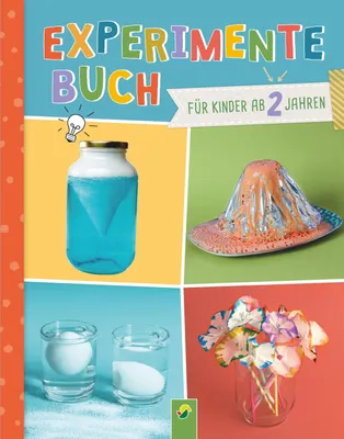 Produktbild von Experimente-Buch für Kinder ab 2 Jahren. Gemeinsam forschen und spielerisch fördern.