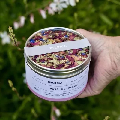 Produktbild von Bylinný čaj: Paní učitelce