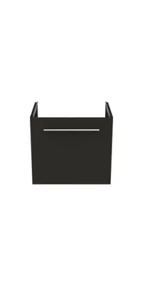 Produktbild von Möbel-Waschtischunterschrank i.life S 1 Auszug 500x375x440mm Carbongrau matt 500 x 375 x 440 mm Carbongrau matt