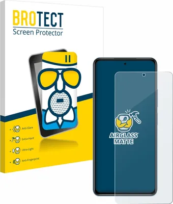 Produktbild von BROTECT Entspiegelungs Schutzglas für Xiaomi Poco F3 Schutzfolie Panzer Folie Glas Display Schutz matt