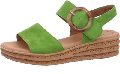 Produktbild von Gabor 44.550 Damen Sandalette - Riemchen Sandalen grün Elegant NEU