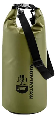Produktbild von Isolierte wasserdichte Kühltasche in Grün - geeignet für Familie, Reisen, Sport, Lifestyle, Mode und Einkaufen. Für Kosmetik, Medizin, Picknick, Schule, Ausflüge Ø 21 cm, Höhe 56 cm, 15 L Volumen