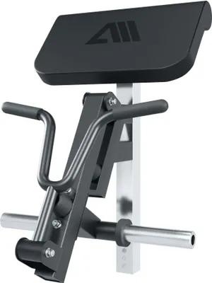 Produktbild von ATLETICA HyperBench | verstellbare Hantelbank | Schrägbank in Studio-Qualität | 3 mm Stahl | -15° bis 90° Verstellmechanismus mit Schienensystem