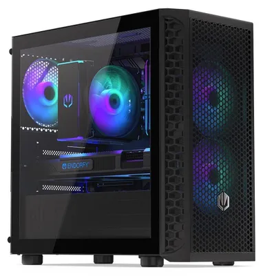 Produktbild von ENDORFY mATX Gaming-Gehäuse Signum M30 ARGB, 3x120 mm Lüfter, für 345 mm GPU
