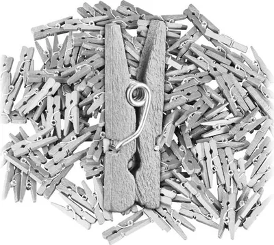 Produktbild von Mini-Holzklammern 400er-Set