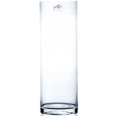 Image de SANDRA RICH Vase Cyli Glass 30cm Ø10cm clair