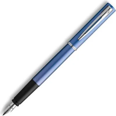 Produktbild von Waterman Allure Füller | Lackierung in Blau | Füllfederhalter Feine Spitze | Geschenkbox