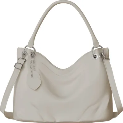 Produktbild von Damen Handtasche Shopper City Umhänge Tasche Veganes-Leder Elegant 30617 Beige