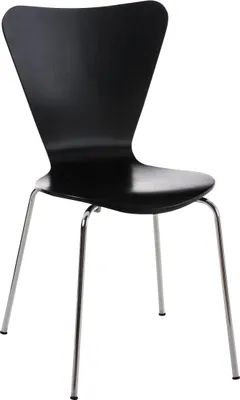 Produktbild von Besucherstuhl HLO-CP3  schwarz