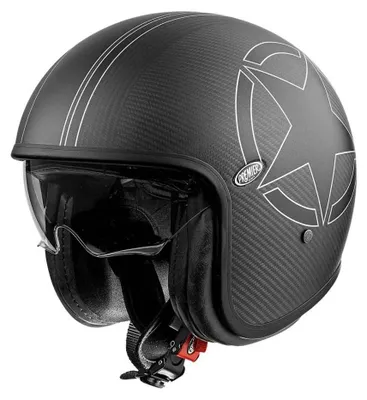 Produktbild von Premier Helmets 23 Vintage Star Carbon Bm 22.06 Jethelm Schwarz XL Schwarz XL