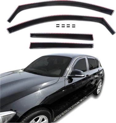 Image de GP Déflecteurs Deflecteurs D'Air Pour BMW 1 Series F20 2011-2019 5 Portes Hatchback 4pcs, Aérodynamique, Montage Facile