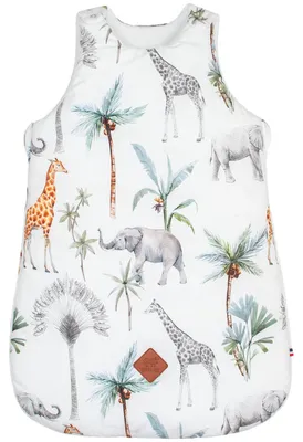 Produktbild von Schlafsack Safari - 18 - 36 Monate - Grünspan | by SEVIRA KIDS