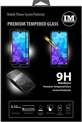Produktbild von 5D Schutz Glas kompatibel mit HUAWEI Y5 2019 Curved Panzer Folie Vollständig Klebend und Abdeckung