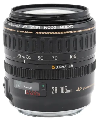 Produktbild von Canon 28 - 105 mm / F 3,5 - 4,5 USM Standardzoom fÃ1/4r Canon EF / EF-S Spiegelreflexkameras, F3,5 (W) - F4,5 (T), Vollformatsensor, Ultraschallmotor, Autofokus, 58 mm Filterdurchmesser, 375 g