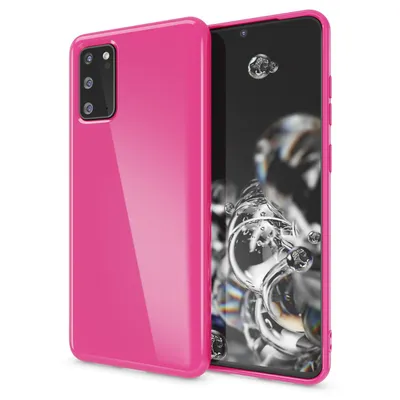 Produktbild von NALIA Silikon Handy Hülle für Samsung Galaxy S20, TPU Schutz Case Cover Tasche Pink
