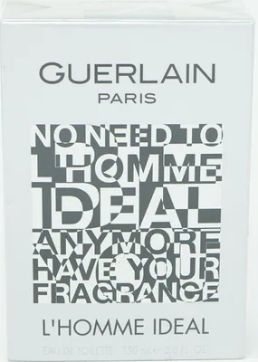 Obrázok produktu pre Guerlain L'homme Idéal, Muži, 150 ml, Nádoba na jedno použitie, Citrus, Oranžový kvet, rozmarín, Mandle, Tonka, Koža, Drevo