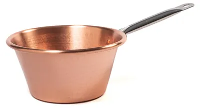 Imagen del producto de Cacerola de cobre con mango de acero inoxidable 26 cm