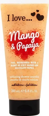 Produktbild von I Love... Mango & Papaya Exfoliating Shower Smoothie 200ml
