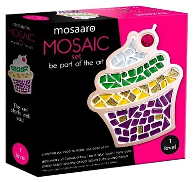 Obrázok produktu pre MOSAARO Sada na výrobu mozaiky - Cupcake