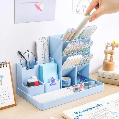 Produktbild von Famanu Organizer Multifunktional - Blau/Weiß