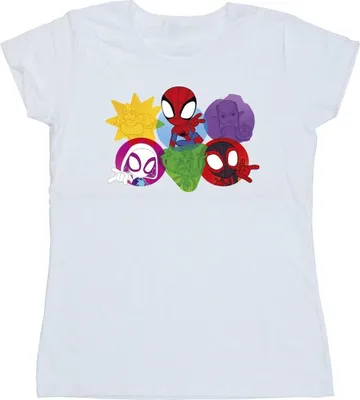 Produktbild von Marvel - "Spidey And His Amazing Friends" T-Shirt für Damen BI50198 (XL) (Weiß)