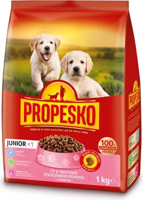 Zdjęcie produktu dla Propesko Granule dla psów Junior 1 kg
