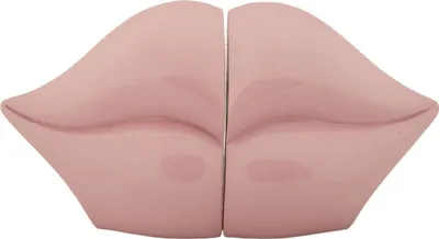 Zdjęcie produktu dla o Ferretti Podpórka do książek Usta 27x9x13 cm różowa