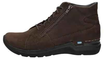 Productafbeelding van Wolky Why Veterschoenen Hoog - donkerbruin - Maat 42