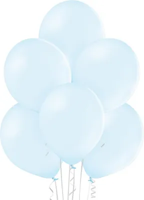 Image de ballons bleu pastel 30cm 50pcs | GP04-449/02
