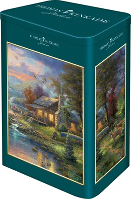 Produktbild von Puzzle 500T Tom Kinkade Natures Paradise in Dose