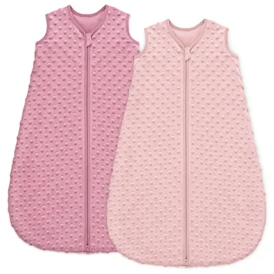 Produktbild von Babyschlafsack – Plüsch – 1,5 TOG – für Babys von 12 bis 18 Monaten – Rosa