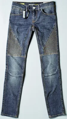 Image de Jean de moto Spidi Denim Lady Racer Slim Fit pour femme, bleu clair, taille 25