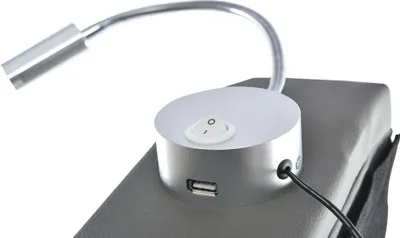 Obrázek produktu pro okwish čalouněná postel 160x200 manželská postel úložný prostor postelový box světlo na čtení s funkcí USB nabíjení čelo, úložný prostor postele rám postele mládežnická postelPolyuretanšedá (bez matrace)