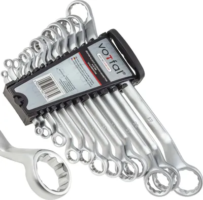 Produktbild von Ringschlüssel Maulschlüssel 12 Tlg Satz 6 - 32 mm Ring Maulschlüssel