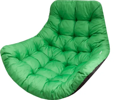 Obrázek produktu pro Zahradní polštář "GEORGE" - 120×100×8 cm, pro závěsné křeslo a houpačku - voděodolný, odolný proti UV záření | PillowPrim
