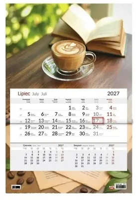 Image de Calendrier 2027 : Dimanche - Samedi