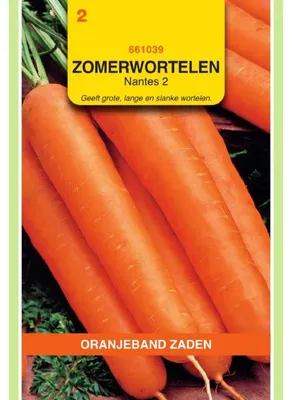 Produktbild von Oranjeband Möhren Nanteser - 2 - 1 Packung Saatgut