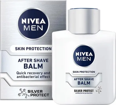 Zdjęcie produktu dla Nivea Men Skin Protection Balsam po goleniu Silver Protect, 100ml