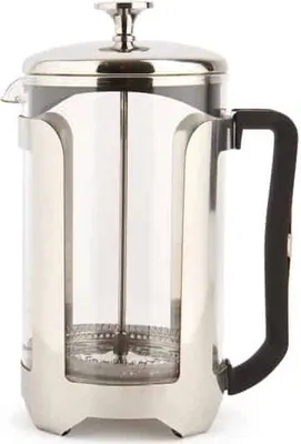 Image de Cafetière, 12 tasses, acier inoxydable, argent - La Cafetière | Roma