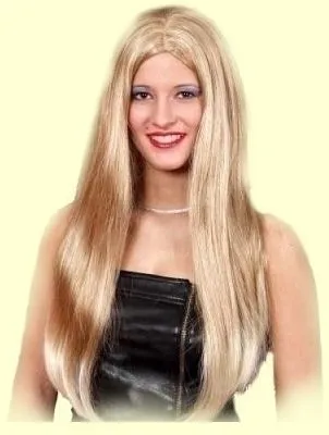 Produktbild von Langhaar Perücke blond