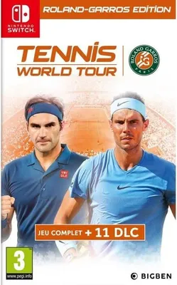 Produktbild von Bigben Interactive Tennis World Tour - Roland Garros Edition, Nintendo Switch, Multiplayer-Modus, E (Jeder), Physische Medien