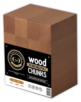 Image de Bois de fumage pour cheminée, morceaux de bois pour une production de fumée constante