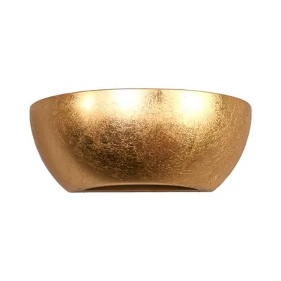 Produktbild von Lindby Wandleuchte Kolja, goldfarben, Gips, 25 cm breit, E14