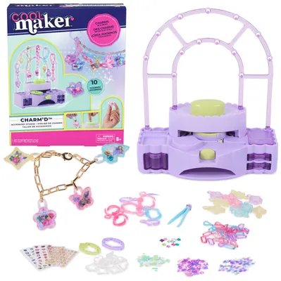 Produktbild von Cool Maker Charm'd Anhänger Studio, Schmuck-Bastelset für Kinder, 6 Jahr(e), Mehrfarbig