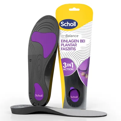 Image de Semelles orthopédiques In-Balance Plantar Fasciitis (semelles) 1 paire, Small