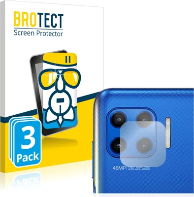 Produktbild von 3x BROTECT Schutzglas für Motorola Moto G 5G Plus (NUR Kameraschutz) Schutzfolie Panzer Folie Glas Display Schutz klar